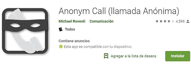 Anonym Call